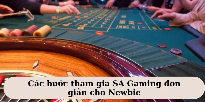 Các bước khám phá sảnh game SA Gaming