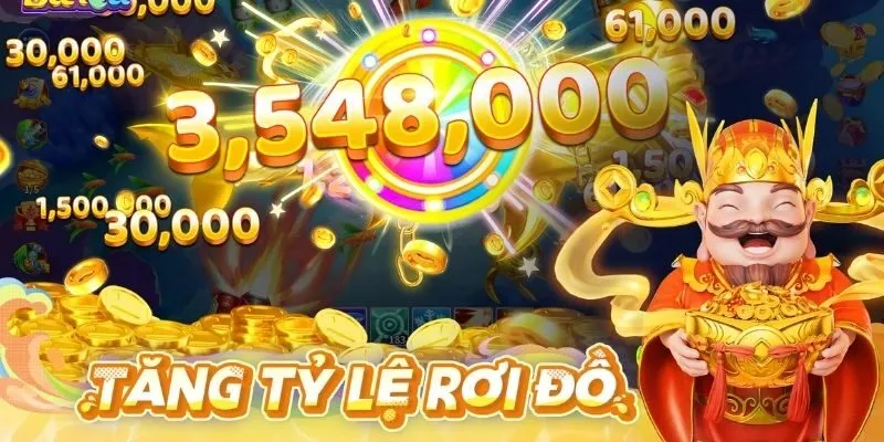 Banner sự kiện, quà tặng xu và kim cương tỏa sáng